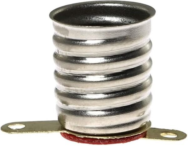 10PCS E10 2.5V/0.3A Miniature Screw Base Light Bulbs and 10PCS E10 Golden Light Socket Bulbs Lamps Base Holder for Home Experiment Circuit Electrical Test Accessories - Image 4