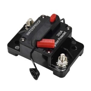 Circuit Breaker Car Auto Boat Stereo Audio Fuse,30-300 A Amp Manual Reset Circuit Breaker Car Auto Boat Audio Stereo Fuse Plug (300A)