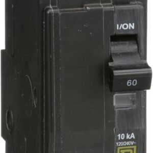 Square D by Schneider Electric QO260CP Circuit Breaker, Black