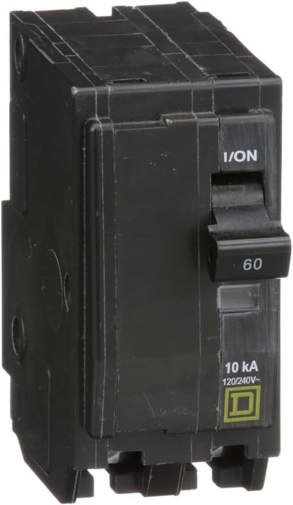 Square D by Schneider Electric QO260CP Circuit Breaker, Black
