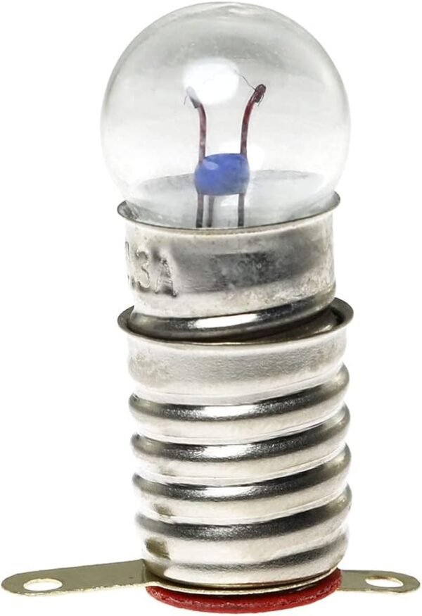 10PCS E10 2.5V/0.3A Miniature Screw Base Light Bulbs and 10PCS E10 Golden Light Socket Bulbs Lamps Base Holder for Home Experiment Circuit Electrical Test Accessories - Image 2