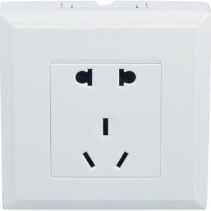 Square US Distribution electrical EU Outlet AU Socket Wall Plate 10-16A AC 110-250V