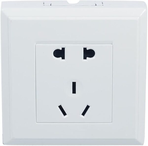 Square US Distribution electrical EU Outlet AU Socket Wall Plate 10-16A AC 110-250V
